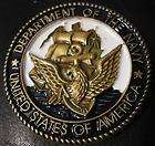 Challenge Coin US Navy Fire Controlman School Class A11