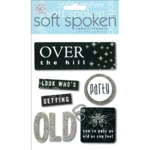  Soft Spoken Themed Embellishments Over The Hill [Office 