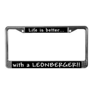  Life is better World License Plate Frame by  