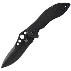  Benchmade Knives Skirmish, Benchkote Black Handle & Blade 