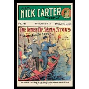   Nick Carter The Index of Seven Stars 24X36 Canvas Giclee Home