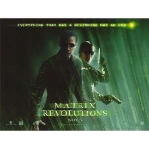  The Matrix Revolutions Movie Poster (11 x 17 Inches   28cm 
