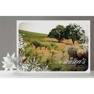  Snowflake Window Business Holiday Cards