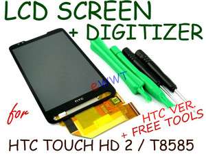 Full LCD Display Screen w/ Digitizer+Tools for HTC HD2 HD II 2 Leo 