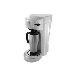  Mr. Coffee SSP10 White HomeCafe Pod Coffee Maker 1 c 