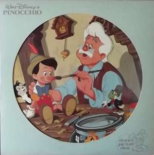  Walt Disney PINOCCHIO Picture Disc LP #3102 Original Sound Track NEW