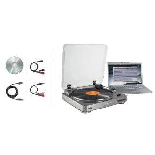 Audio Technica AT LP60USB Fully Automatic Belt Driven Turntable with 