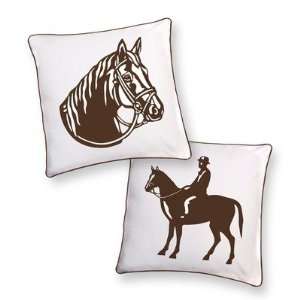 Horse Reversible Pillow 