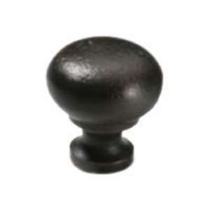 Hamilton 1 inch Contemporary Knob, Solid Brass Construction in Brushed 
