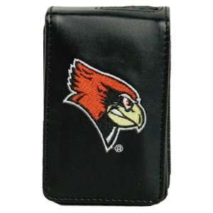 com NCAA Illinois State Redbirds Black Leather Embroidered iPod Case 