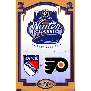 2012 NHL Winter Classic??   Logos Poster (22.00 x 34.00)  