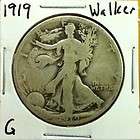 1919 Walking Liberty Half Dollar~Semi KEY Date, Low Min