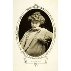  1908 Print Broadway Stage Actress Silent Film Movie 