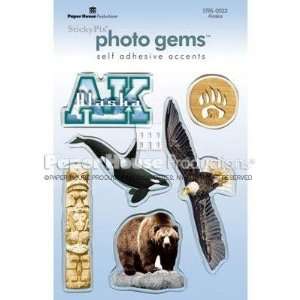  Alaska Photo Gem Stickers Arts, Crafts & Sewing