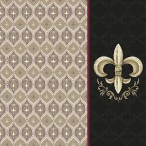  Fleur De Lis Luncheon Napkins