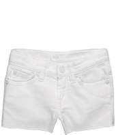 For All Mankind Kids   Girls Denim Short in Clean White (Little 