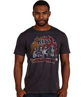 Junk Food   KISS World Tour Vintage Inspired Solid Tee