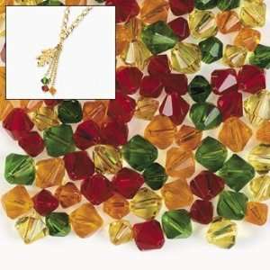  Autumn Crystal Bead Assortment   6mm 8mm   Beading & Beads 