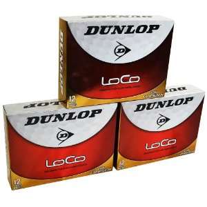 Dunlop Golf   LoCo Low Compression Golf Balls 1 Dozen 