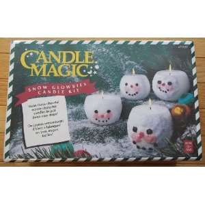  Candle Magic Snow Glowbies Candle Kit Arts, Crafts 