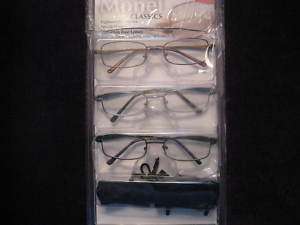 Fashion Collection Designer Reading Glasses 3 Pack +150 027995900122 