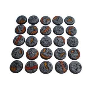  ForgeCraft Fire and Brimstone   Round Base 25mm (Full Set 