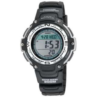 Casio Mens SGW100 1V Digital Compass Twin Sensor Sport Watch 