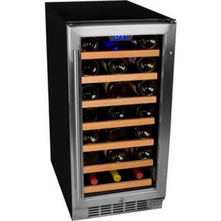 EdgeStar Undercounter Wine Cooler Refrigerator 30 Bottle Built In 