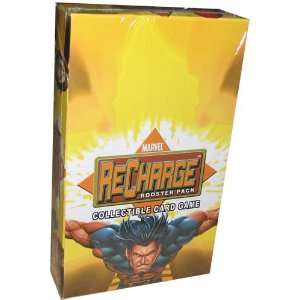  Marvel Recharge Card Game   Series 1 Booster Box   36P8C 