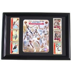 San Antonio Spurs 2005 World Champions Photograph Including Six 