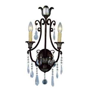  Trans Globe 3962 Flair   Two Light Wall Sconce, Wall 