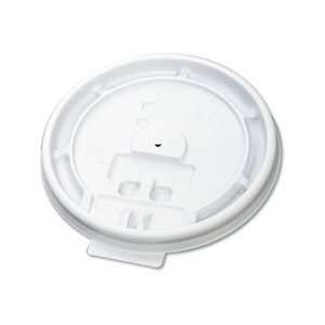  BWK 10 20TABLID White Color Plastic Tear Tab Lid For Paper Hot Cups