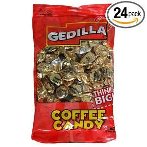 Gedilla Peg Candy, Coffee Candy, 4 Ounce (Pack of 24)  