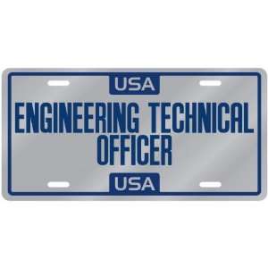 New  Usa Engineering Technical Officer  License Plate Occupations 