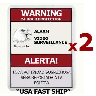 Security Signs Video Surveillance Warning SS05  