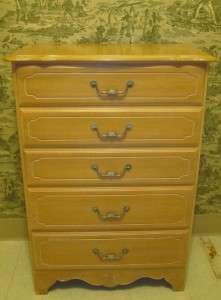 Ethan Allen Country French solid Birch Chest of Drawers Bisque 270 