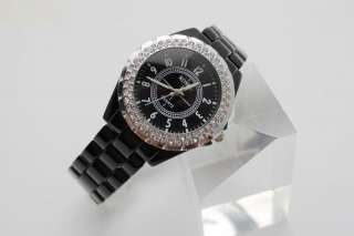   Charming Ceramic Crystal Gemstone Lady Women Fashion Wrist Watch
