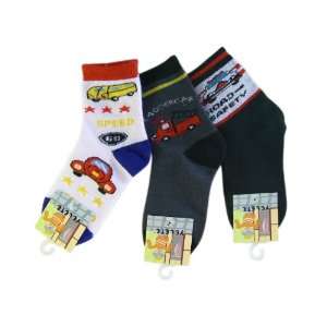  Assorted Yelete When I Grow Up 3pk For Boys Socks (Ages 3 