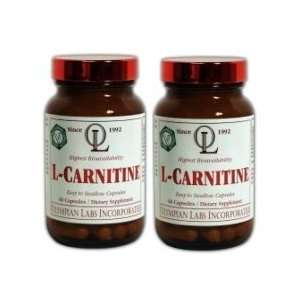 com Olympian Labs L carnitine Fumarate Twin, Size 60+60 (Pack of 12 