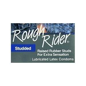  Contempo Rough Rider Studded Condoms 3 pack Health 