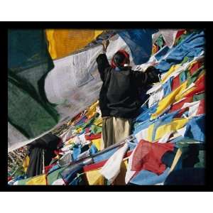  National Geographic, Prayer Flags, 8 x 10 Poster Print 