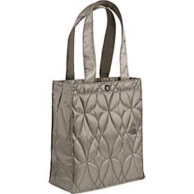 Star Quilted Tote Weimaraner Brown/Fossil Ivory