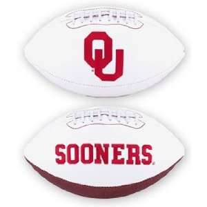  Oklahoma Sooners OU NCAA Full Size Embroidered Football 