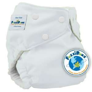  FuzziBunz Elite Pocket Diaper   White