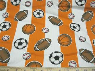 Fabric upholstery/drapery Sports Ball Stripe G303  