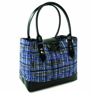 Koko Megan Lunch Bag, Cobalt Stripe Design