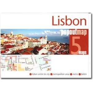 Lisbon, Portugal PopOut Map