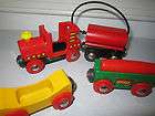 Wooden Train Lot Thomas/Brio compatible Trains,Track,Roundhouse 