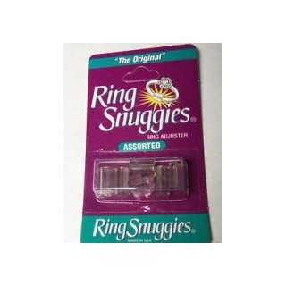 Ring Snuggies   Assorted Size Pack Of 6  Plastic Adjuster Ring Size 