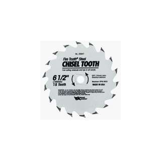  Chisel Tooth Circular Saw Blade, 7 1/4
